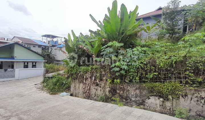 Dijual Tanah Strategis Lokasi Depan Jalan Cor Perumahan Cocok Dibuat Rumah Kos2an dan Kontrakan Harga Nego