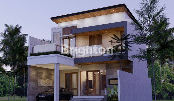 RUMAH MODERN DI TAMAN PANCING DEKAT JALAN UTAMA 1