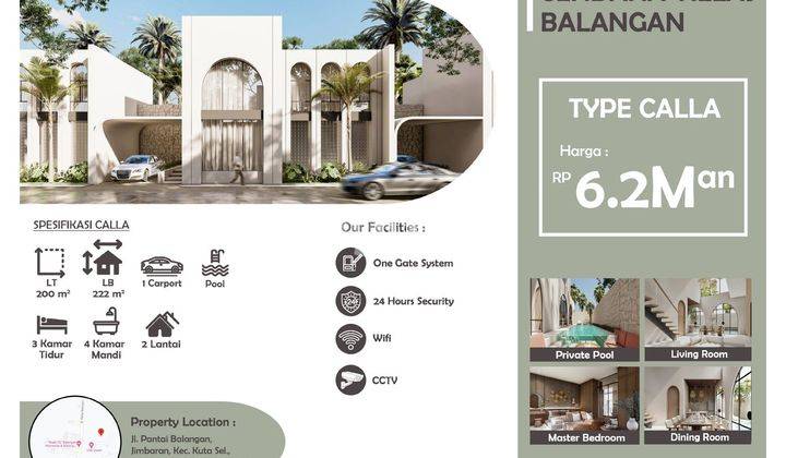 CENDANA BALANGAN VILLAS : HUNIAN STRATEGIS DAN NYAMAN DI BALI 2