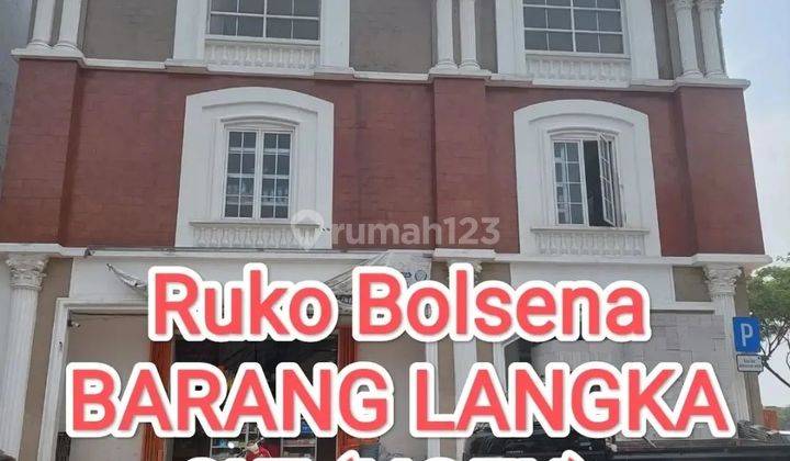 RUKO JUAL MURAH. STRATEGIS POSISI HOEK. BARANG LANGKA..!!!  DEKAT DENGAN PENGEMBANGAN SCBD GADING SERPONG 2