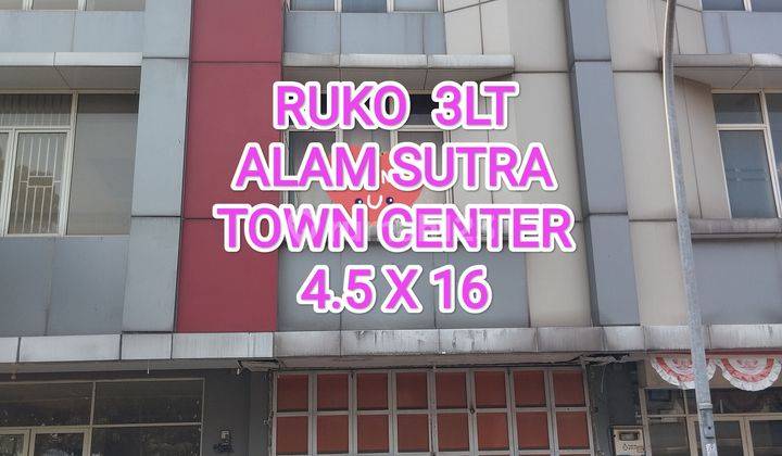 RUKO MURAH JUAL CEPAT. 3 LANTAI. LOKASI YANG  STRATEGIS. 1