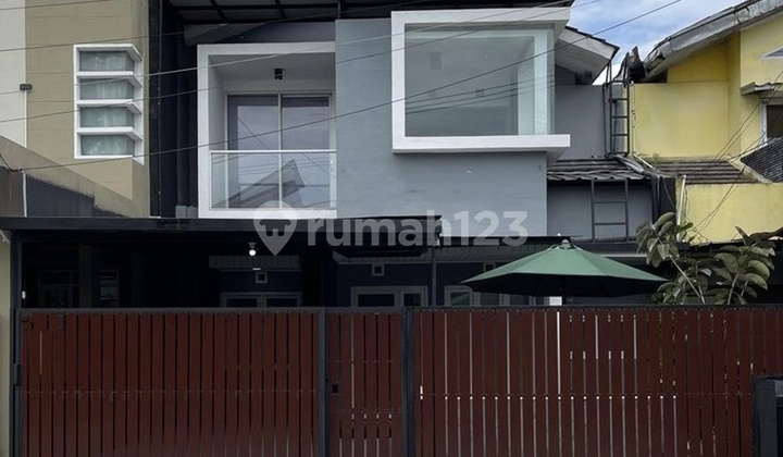 Rumah Cantik Area Buah Batu Bandung Furnished Dalam Cluster