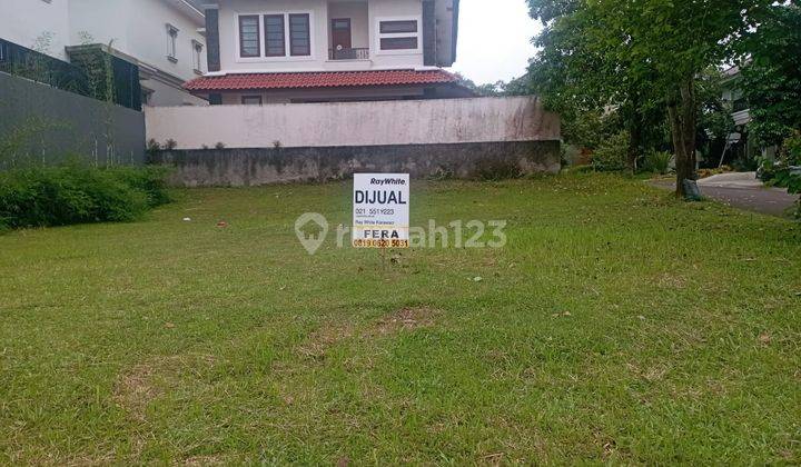 Dijual Kavling Hoek Cluster Diponegoro ,Jl. Gunung Mahkota  Siap Bangun ,Lippo Karawaci- Tangerang 1