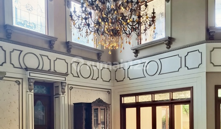 594 DISEWAKAN RUMAH MEWAH CLASSIC LUXURY HOUSE MENTENG FURNISHED 2