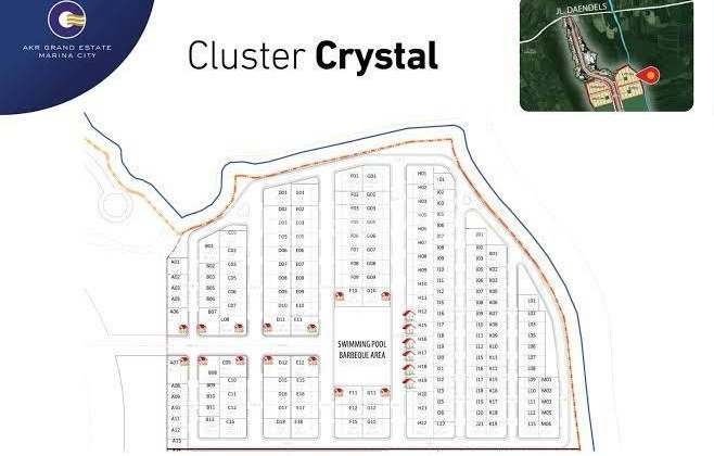 For Sale Plot of Land Akr Grand Estate Marina City Jippe Block A