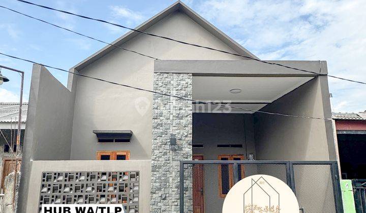 Di Jual Rumah Minimalis Dengan Desain Industrial di Villa Gading Harapan 1 Bekasi Utara 1