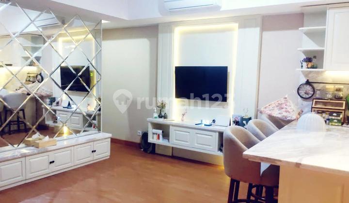 A02-0079 DISEWAKAN APARTEMEN THE MANSION TOWER JASMINE LANTAI RENDAH KEMAYORAN 1