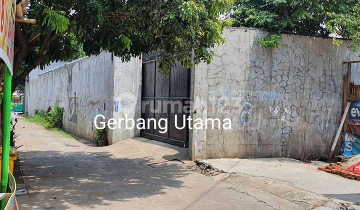 G01-0001 - Dijual Tanah Gudang Kantor Mess Alam Sutera Lokasi Strategis Bhayangkara Paku Jaya Dekat Tol Kunciran Tangerang