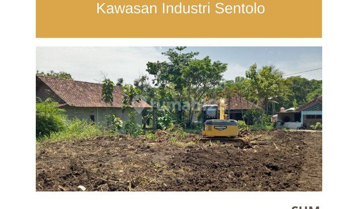 SHM Siap AJB, Tanah Sentolo Kawasan Industri. cocok investasi 1