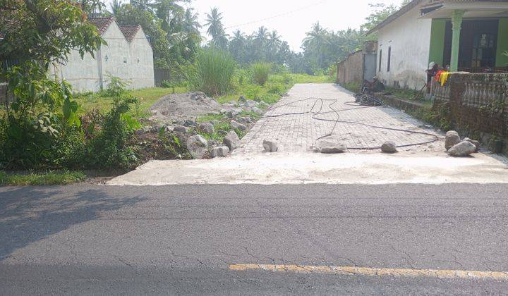 Tanah Tepi Jalan Aspal 400 Meter dari Perempatan Tempel, Jogja 2