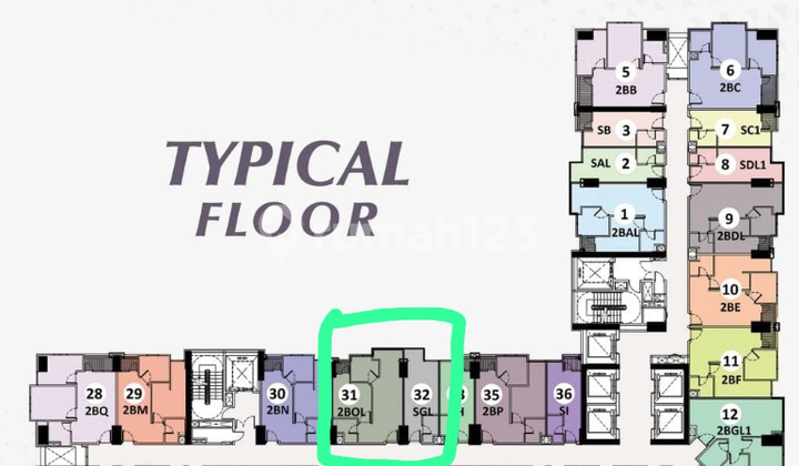 Pakuwon Mall Baru Clayson Apartment