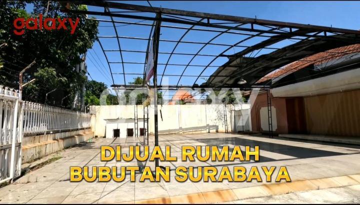 Rumah Area Komersial Jalan Raya Bubutan Surabaya