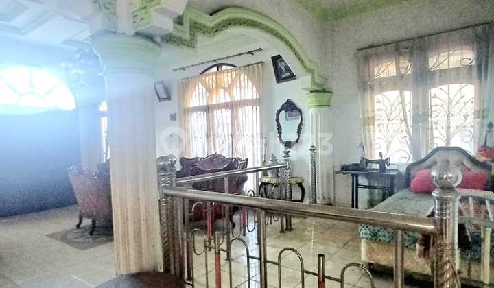 Row of Shophouses by the Side of Denai Medan Main Road