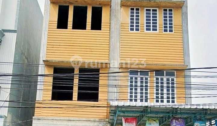 Ruko Baru Kosong Jln Amal Area Medan Sunggal 