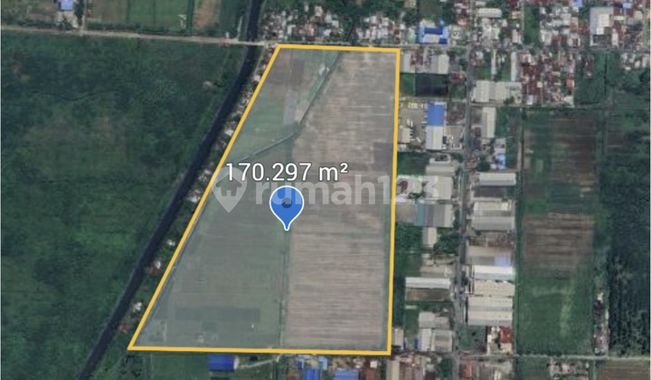 Jual Tanah Cocok Untuk Pabrik Dan Gudang Di Jalan Sampali