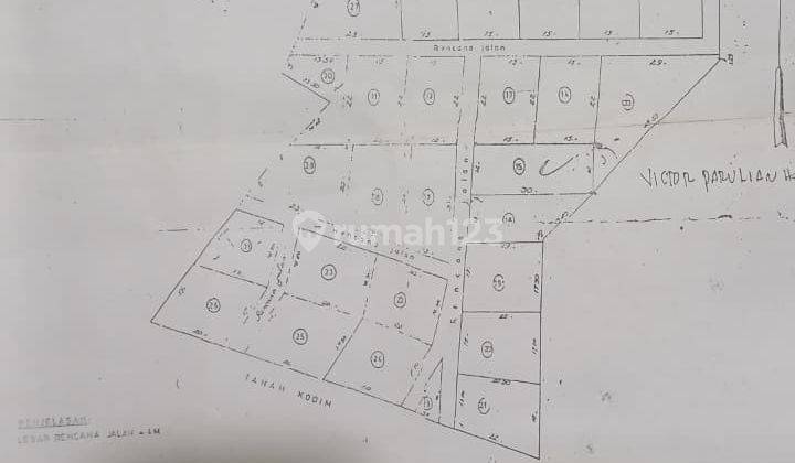 Tanah Kavling Di Tebing Tinggi Jln Persiakan 1