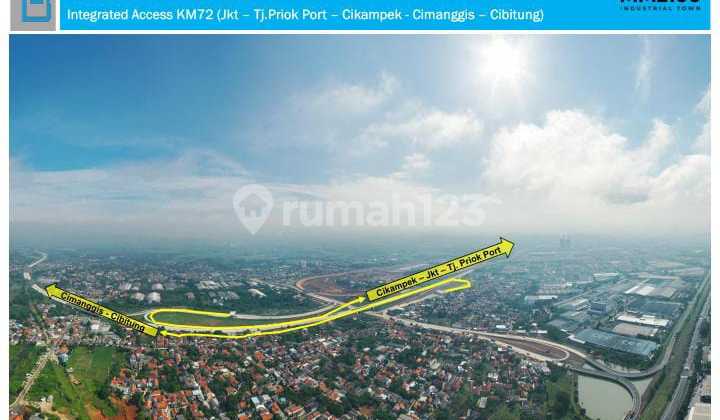 DIJUAL TANAH KAVLING DI KAWASAN INDUSTRI MM2100