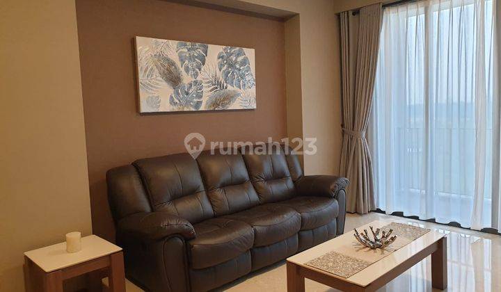 Apartemen Furnish Marigold 2br & 1study Room di Navapark BSD 2