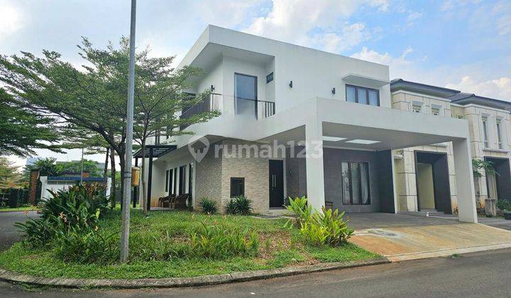 Rumah Hook Siap Huni Hdp Selatan 2lt Di Leora Alam Sutera 1