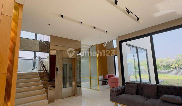 Rumah Sultan Furnish View Danau 3lt Di Lyndon Navapark Bsd City 2