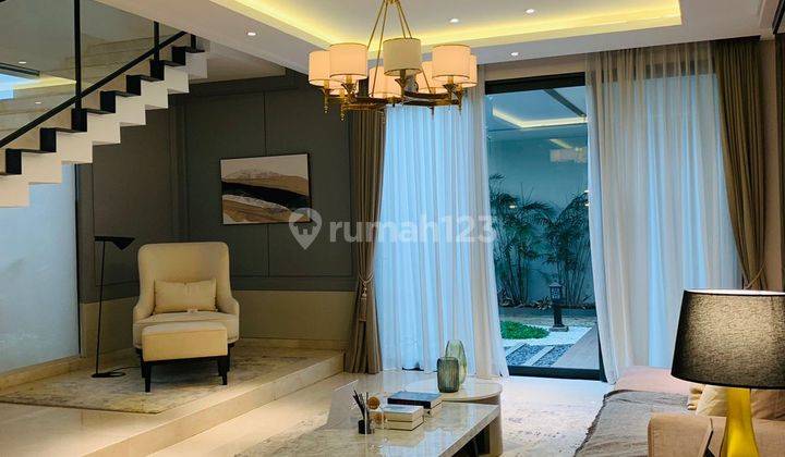 Rumah Mewah Premium include Lift 3lantai di Enchante BSD City 2