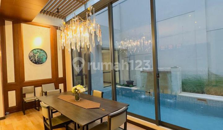 Rumah Furnush Interior Mewah With Pool Lancewood Navapark Bsd 1
