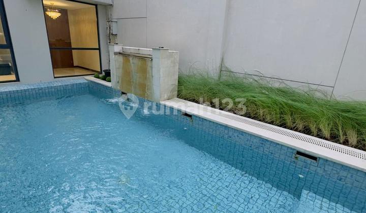 Rumah Furnush Interior Mewah With Pool Lancewood Navapark Bsd 18