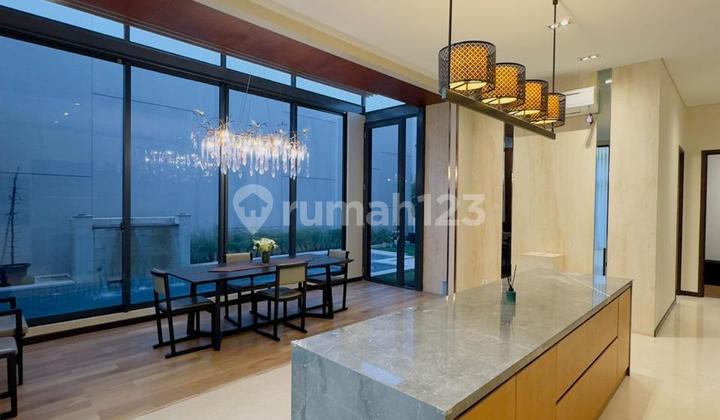 Rumah Furnush Interior Mewah With Pool Lancewood Navapark Bsd 8