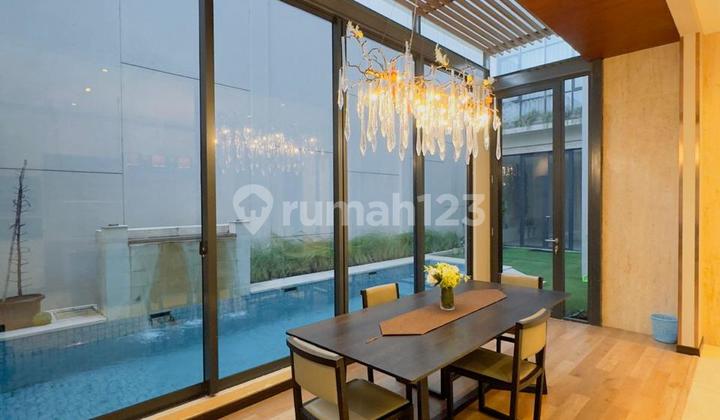 Rumah Furnush Interior Mewah With Pool Lancewood Navapark Bsd 6