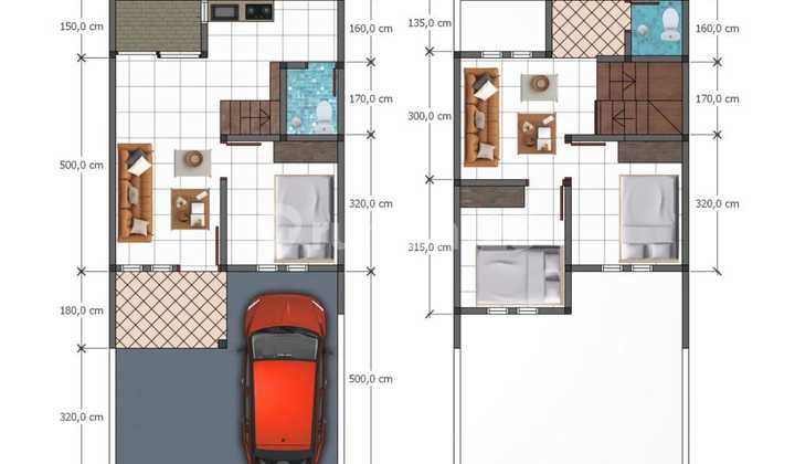 Rumah Baru Progres Pembangunan di Pd Aren Nempel Bintaro 2