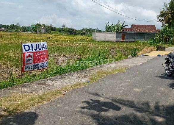 Tanah Sawah Murah SHM Area Pundong Bantul 1