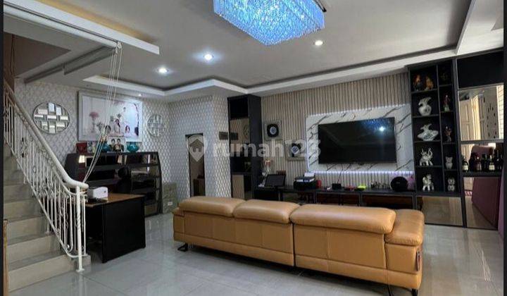 Turun Harga Jual Cepat Rumah Mutiara Mediterania 8x15 Full Furnish Residence Dekat Pantai Mutiara Jakarta Utara 1