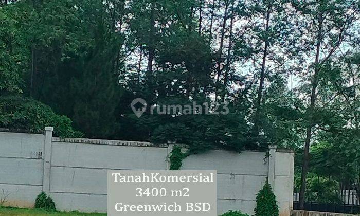 Tanah 3400 M2 Komersial Di Greenwich Bsd 1