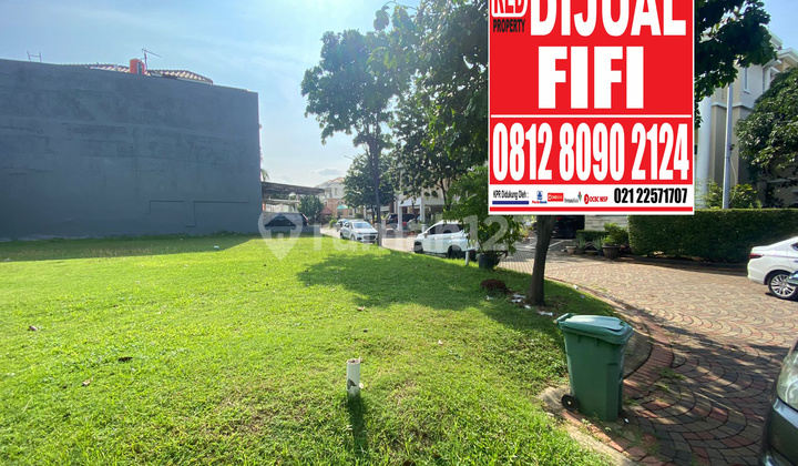 Kavling Di Bgm Pik Uk 529 M2 Hoek 3 Muka, Jakarta Utara