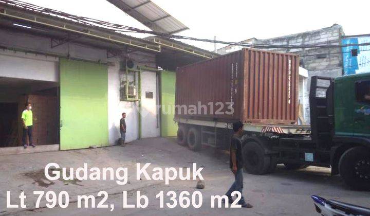 Gudang Siap Pakai Luas 790 M2 Di Kapuk Muara 1