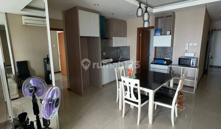 Apartemen Condo Green Bay 3+1 BR Luas 120 M2 Furnished View Laut 2