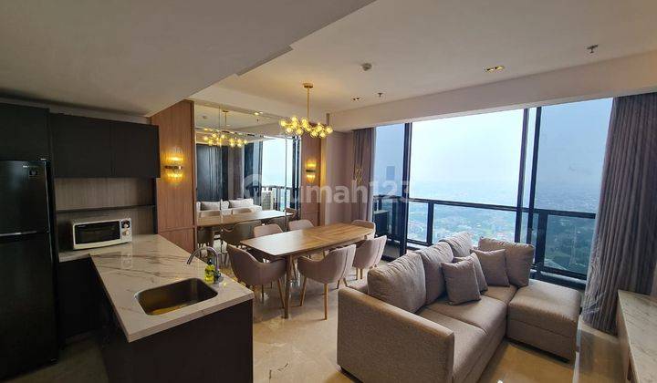 Apartemen Yukata Suites Alam Sutera, 3+1 BR Furnished Posisi Hoek, Design Interior 1