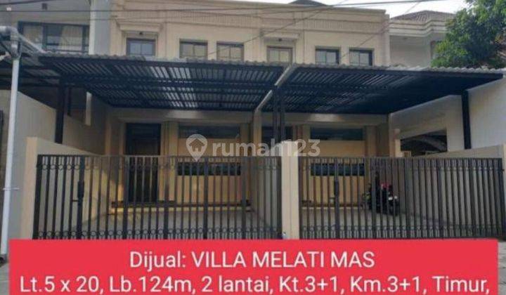 Rumah Baru Ada 2 Unit Di Villa Melati Mas, Tangerang Selatan 1