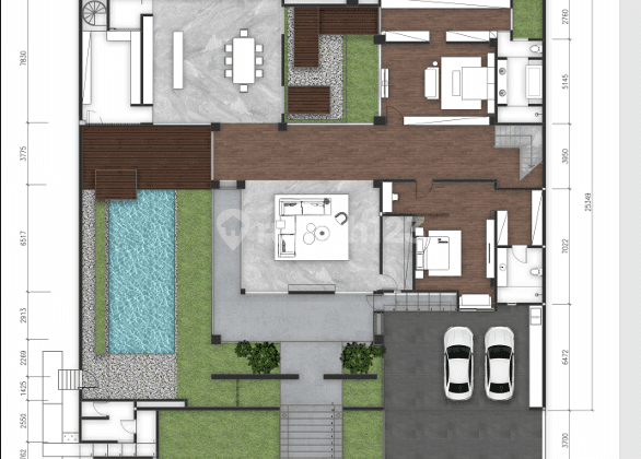 Rumah 2 Lantai Baru HGB di Pondok Cabe, Tangerang 1