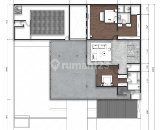 Rumah 2 Lantai Baru HGB di Pondok Cabe, Tangerang 2