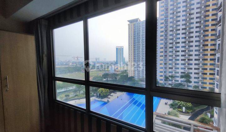 Disewakan Unit Studio Furnished Keren Apartemen Spring lake View 2