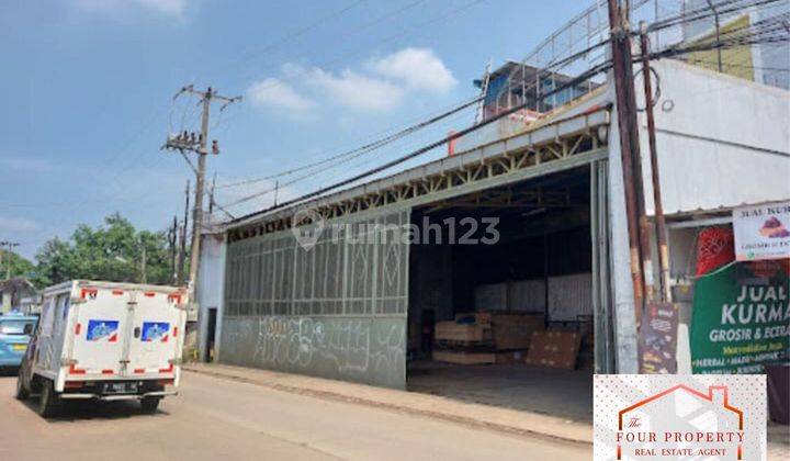 Gudang Dan Rumah Lokasi Strategis Pinggir Jalan Ciangsana 1