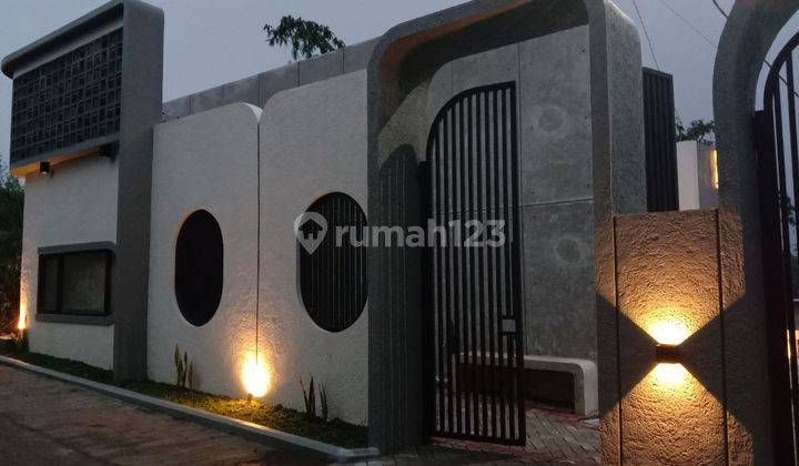 Rumah Syariah Mezzanine Desain Santorini Yunani 2