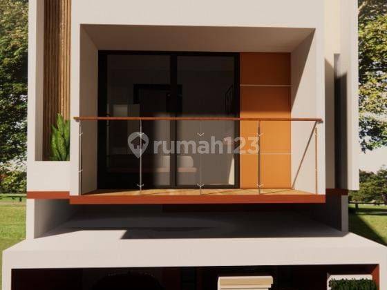 Rumah Scandinavian 2 Lantai Dalam Komplek 2