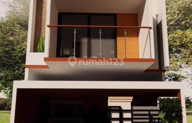 Rumah Scandinavian 2 Lantai Dalam Komplek 1