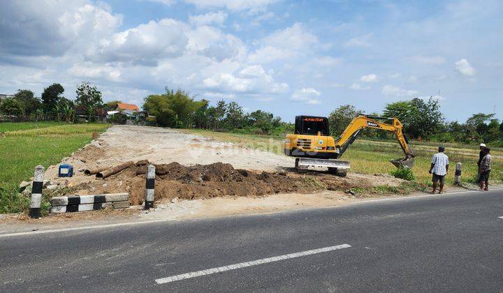 Tanah Pekarangan Tepi Aspal di Godean, Lokasi Strategis dan Terjangkau 1