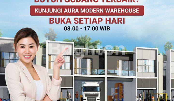 New Ware House AURA Modern / Gudang Baru. di NONGSA. Pinggir Jalan Besar BATAM 1