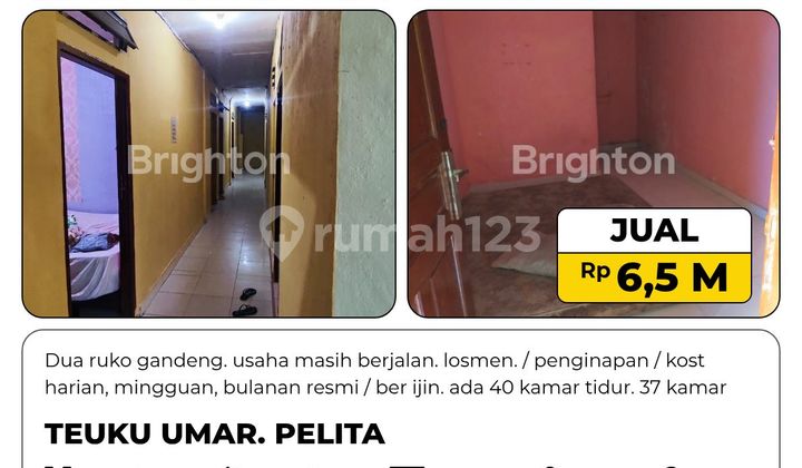 Lodging. Inn. Official Near Nagoya Hill. 2 Connected Units. 4 Floors. Batam. Cheap Sale. Still Operating / Running