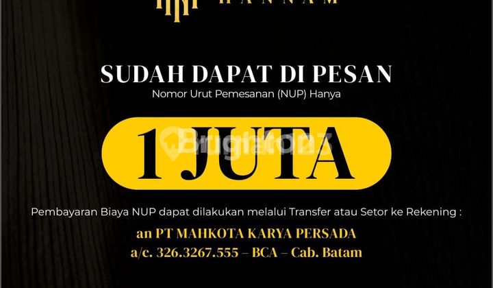 New HANNAM House. 2 (two) Floors. Near Hang Nadim Airport Batam Center 2