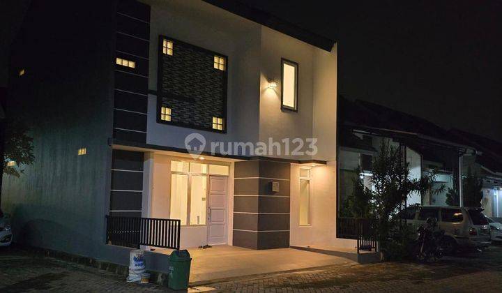 1,7M SAJA, RUMAH BRANDNEW SEMI FURNISHED 7.5X12M DI ARYANA KARAWACI TANGERANG 2